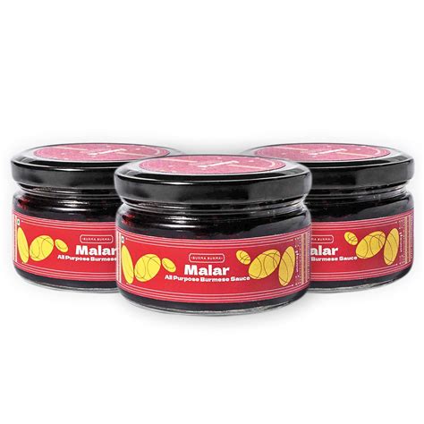 Burma Burma Malar Sauce - 175 Gms | Authentic Burmese All-Purpose Sauce ...