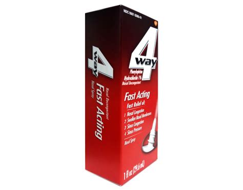 4 Way Nasal Spray Discontinued
