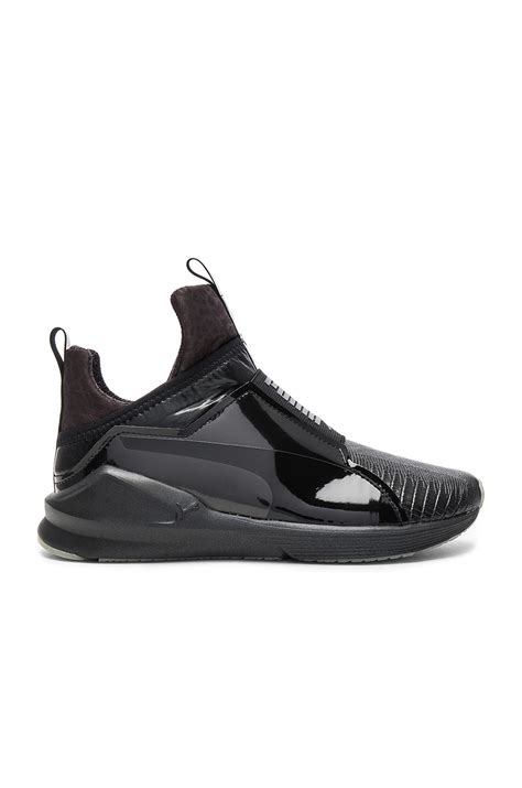 Puma Fierce Metallic Sneaker in Puma Black | REVOLVE