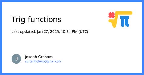 Trig Functions Math Science 的图像结果