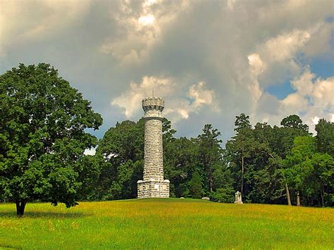 Wilder's Brigade Tower, Chickamauga Battlefield: Fort Oglethorpe ...