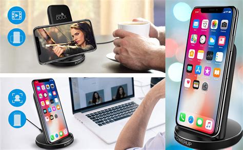 Powerup High-Speed 10W Qi Fastest Wireless Charger with Anti Slip Pad ...