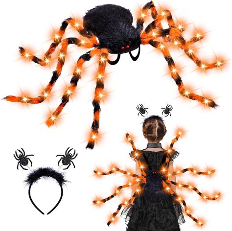 Garma Giant Spider Costume with LED Lights and Plush India | Ubuy