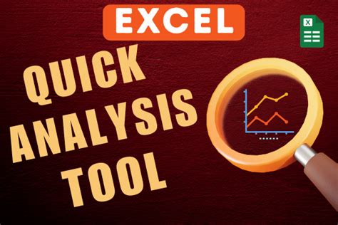 Image result for Using Quick Analysis Tool in Excel