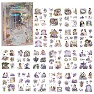 FunBlast Kawaii Sticker Set - 20 Sheets, 140 Stickers Self Adhesive ...