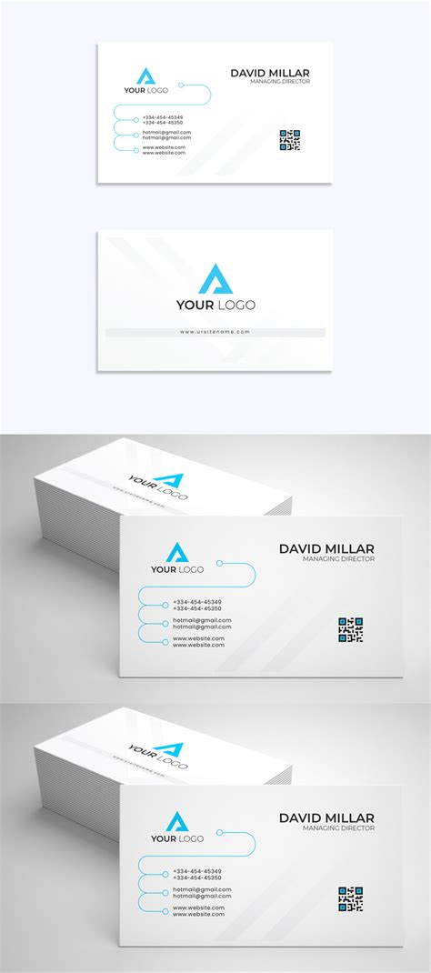 Simple Business Card Template 的图像结果