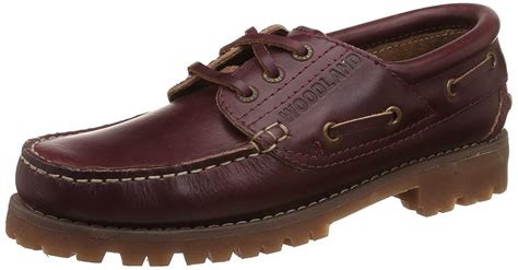 Buy Woodland Men's Bordo Leather Boat Shoes - 9 UK/India (43 EU) at ...