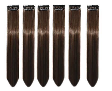 Rapidsflow® Colored Hair Streak/Hair Extensions For Women And Girls ...