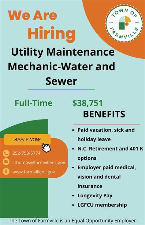 Employment - Town of Farmville, North Carolina