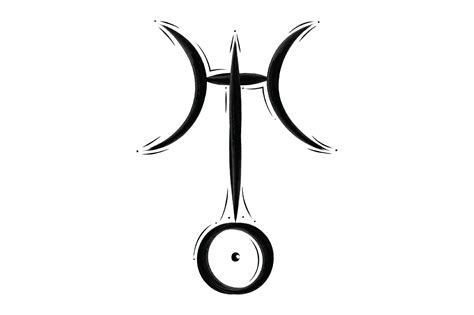 Uranus Symbol Planetary Symbols Or Glyphs