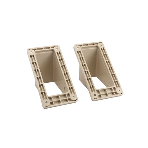 Vinyl Stair Brackets Qlvily Vinyl Stair Rail Bracket Kit - 2x3.5 Inch ...