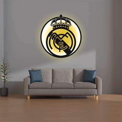 Real Madrid F.C. Wall LED Wall Decor Light – HomePine