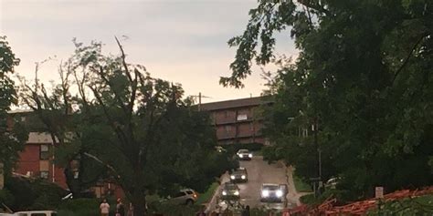 Severe weather causes widespread damage in Manhattan