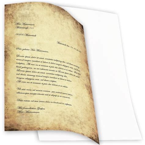 Papelería tienda online | PAPEL VIEJO | 50 Hojas formato DIN A4