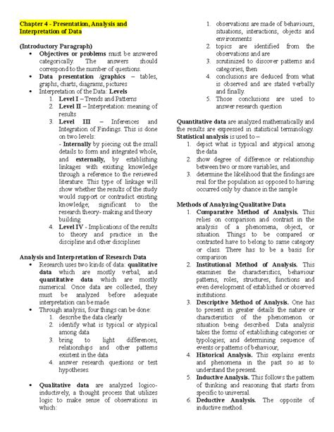 Image result for Chapter 4 Research Introduction Sample