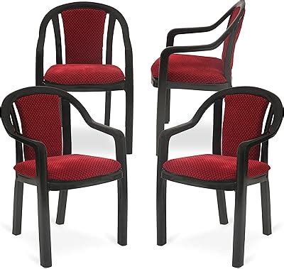 Supreme Ornate Plastic Cushion Chair for Home, Office and Outdoor Areas ...