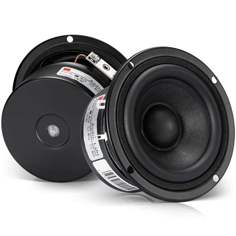 Facmogu 3 Inch Tweeter Speakers Hifi Full Range Woofer Loudspeaker ...