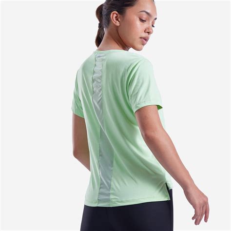 Women Gym Sports T-Shirt - Light Green