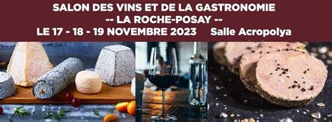 Salon des vins et de la gastronomie à la Roche-Posay, salle Acropolya ...