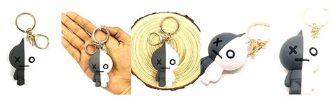 Trunkin Cute Van BT21 Kpop Character Fancy Silicone Doll Keyring ...