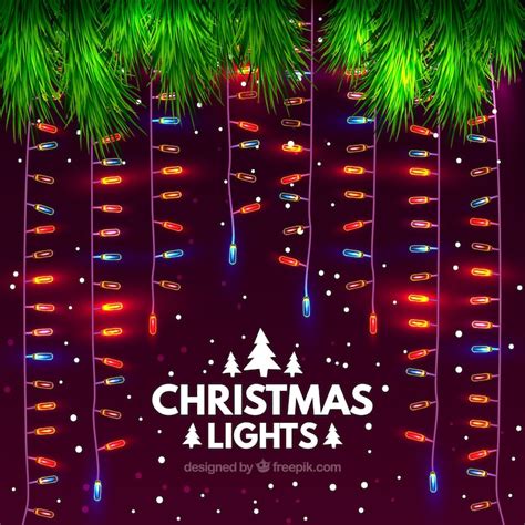 Palm tree christmas lights Images - Free Download on Freepik