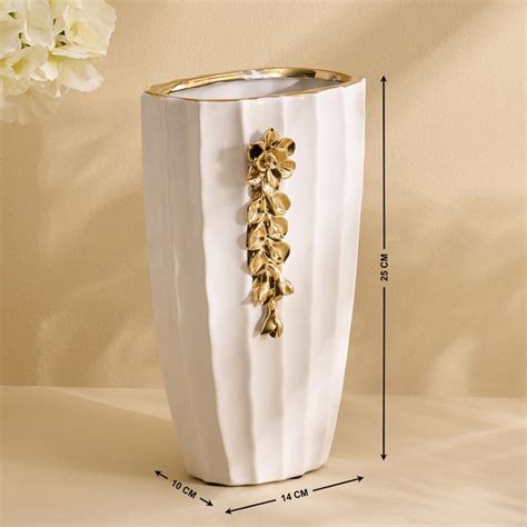 Buy Stellar Celestial Orla Porcelain Floral Vase - Medium from Home ...