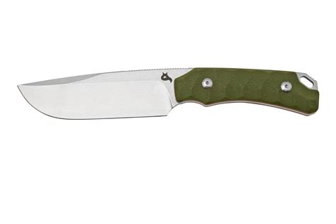 Black Fox Lynx, D2 Stonewash, OD Green G10, BF-756OD fixed knife | Advantageously shopping at ...