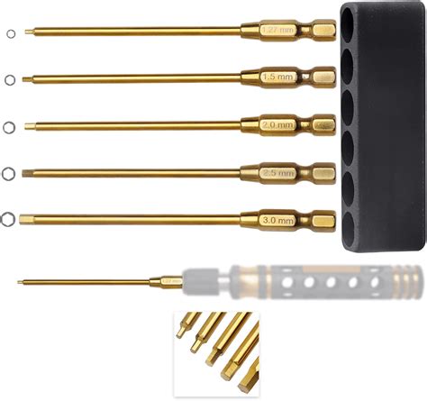 FriHob 14 Drivers 1.27mm0.05 1.5mm 2mm 2.5mm 3mm Titanium India | Ubuy