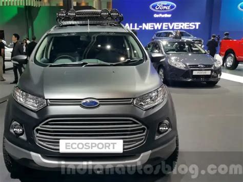 All you need to know about Ford EcoSport's matte black custom edition ...
