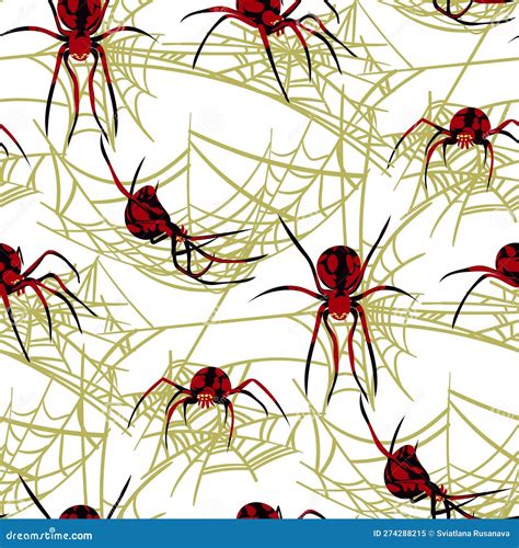 Spider Web Set - Different Vector Illustrations - Isolated On ...