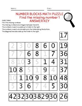 Image result for Math Search Puzzle Answer Key