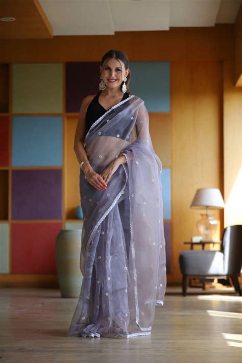 Manbhari Vol 1 Chikankari Border Organza Saree Collection