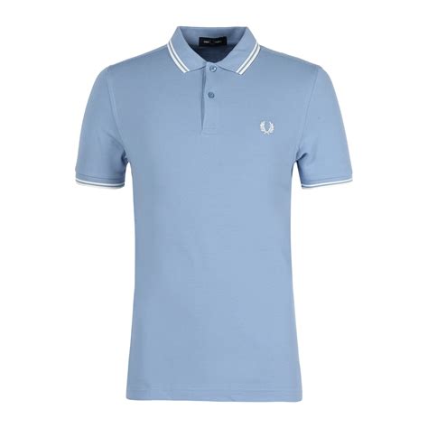 Buy Men Light Blue Solid Polos Online - 513502 | The Collective