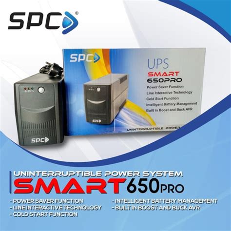 Jual UPS SPC 650VA SMART 650 PRO STABLIZER 325WATT 220V - Kab. Gowa ...