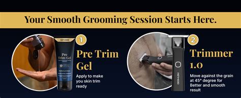 MENHOOD Grooming Trimmer Ultra For Men Multi-Purpose Trimmer For Groin ...