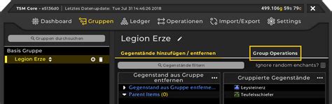 Image result for TSM Auctioning Operations String