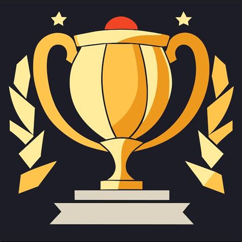 Gold trophy cup | Premium AI-generated vector