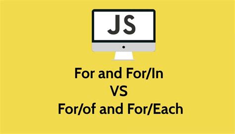 Image result for For of vs for in JavaScript