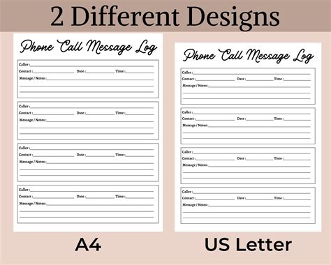 Image result for A Call Message Note