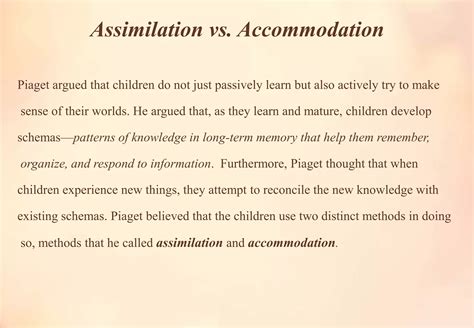 Assimilation vs accommodation-final | PPSX