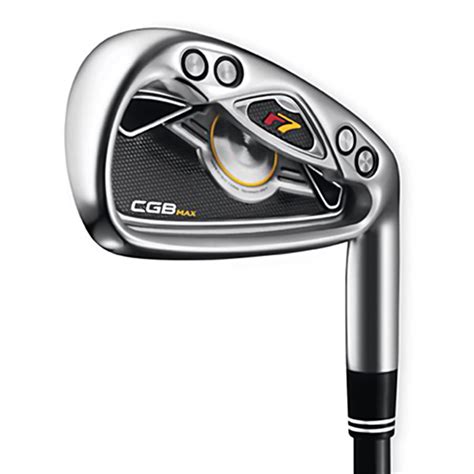 Used TaylorMade r7 CGB MAX 2008 Iron Set 4-PW, AW Used Golf Club at ...