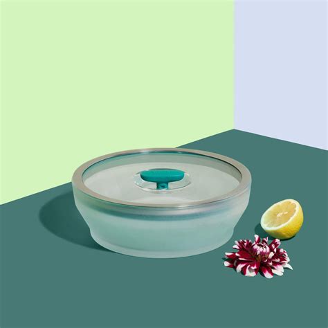 Microwave safe frosted borosilicate glass Anyday dishware - Large shal ...