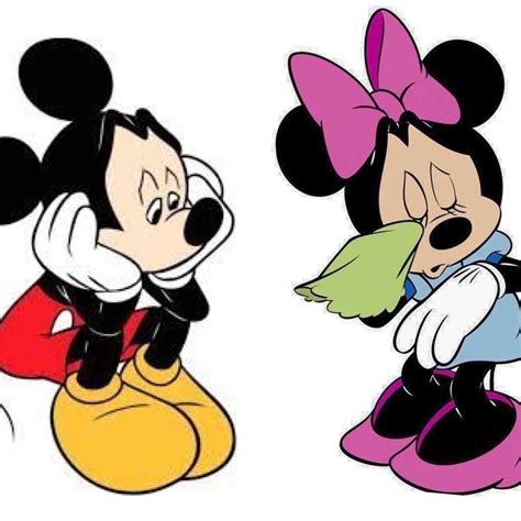 Minnie Mouse Sad