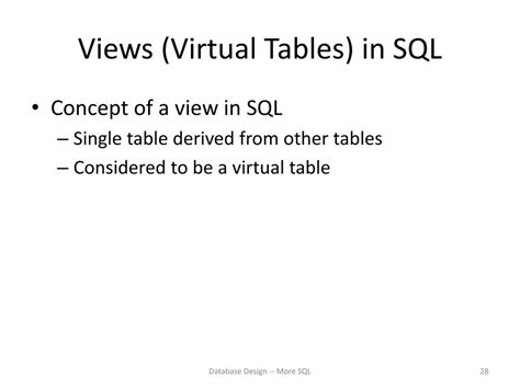 Image result for Database View