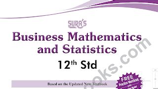 12th Business Maths and Statistics Sura Guide (New Update) English ...