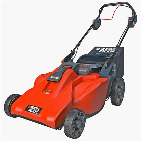 Gas Push Mower 3D Model $49 - .3ds .blend .c4d .fbx .max .ma .lxo .obj ...