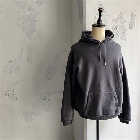 YOKE / gray double hoodie sweat | cravittra