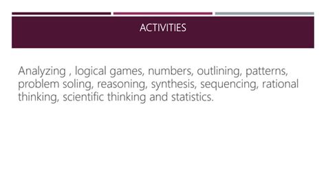 Image result for Example of Logical Mathematical Intelligence