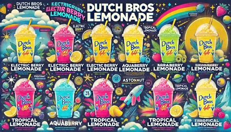 Dutch Bros Lemonade Menu with prices - 2025