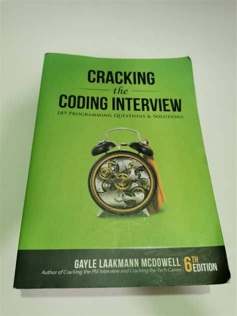 Cracking the Coding Interview Book 的图像结果
